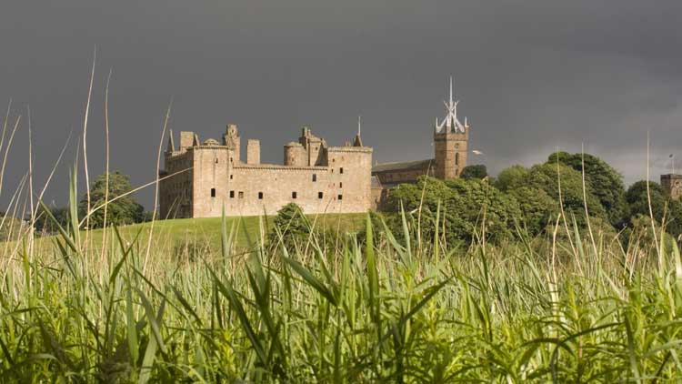 linlithgow palace Outlander tour audioguide italiani