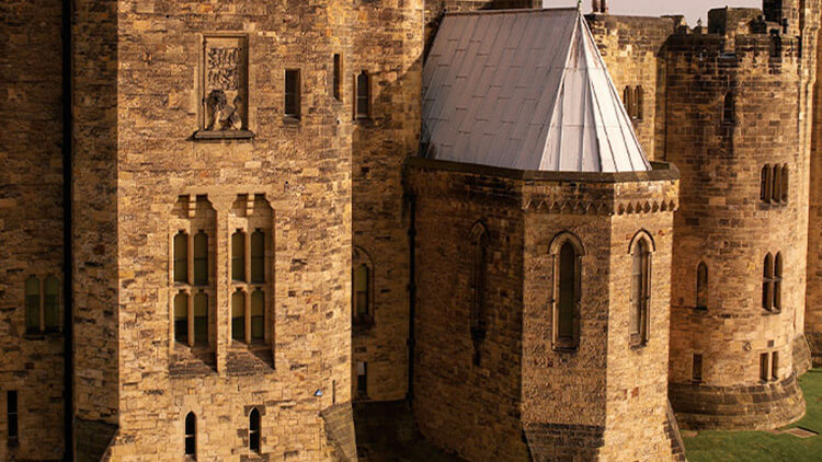 Facciata del Castello di Alnwick (Harry Potter)