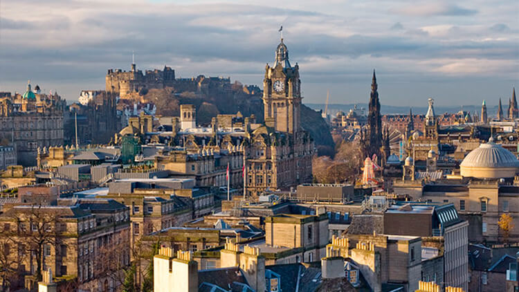 Edimburgo da Calton Hill