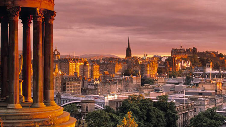 Edimburgo da Calton Hill