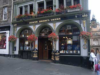 Deacon Brodie's Tavern a Edimburgo