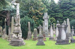 Cimitero del Dean Villlage a Edimburgo