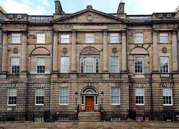 Bute House, edificio georgiano residenza del Primo Ministro scozzese.