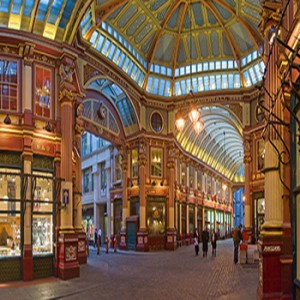Leadenhall Market. Fonte: David Iliff [CC-BY-SA 3.0], via wikimedia.org