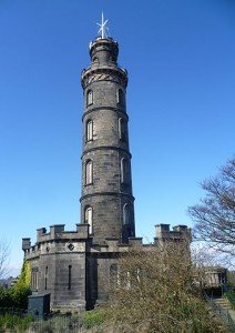 Viaggio in Scozia Monumento a Nelson