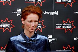 Tilda Swinton all'Edinburgh Film Festival
