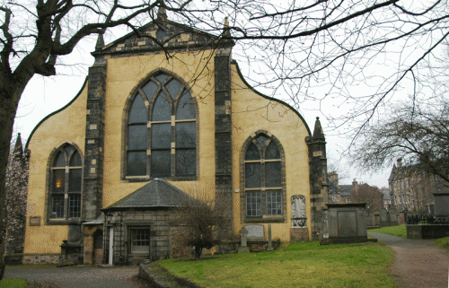 Chiesa di Greyfriars cimitero di Edimburgo da visitare