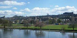 Parco di Inverleith. 