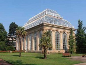 La Palm House all'Orto Botanico di Edimburgo.