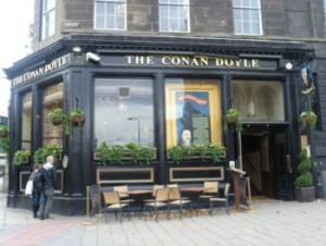 Conan Doyle pub a Edimburgo