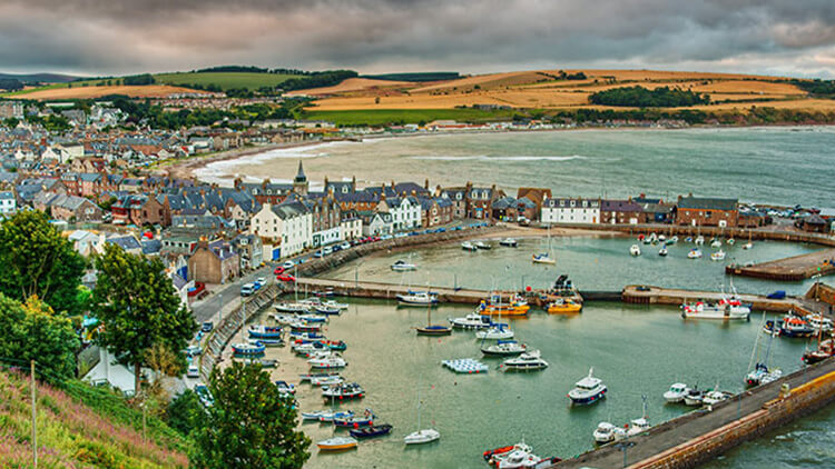 Stonehaven, un piccolo paese di pescatori scozzese