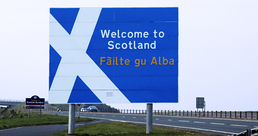 Guida par parlare scozzese in Scozia
