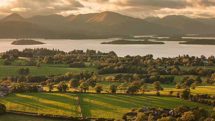 Loch Lomond nel parco dei Trossachs