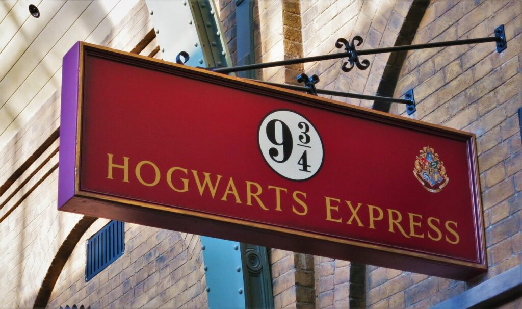 harry potter estacion de tren