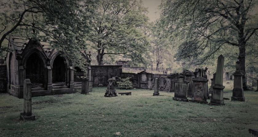 Patrio del cementerio de Saint Cuthberts, Edimburgo