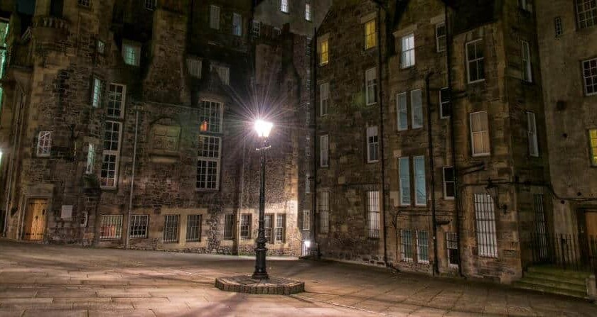 Lady Stair's Close, nella Old Town di Edimburgo, in Scozia