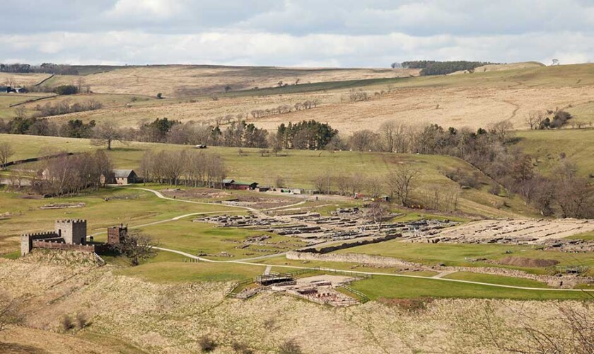 Accampamento romano di Vindolanda nel tour da Edimburgo
