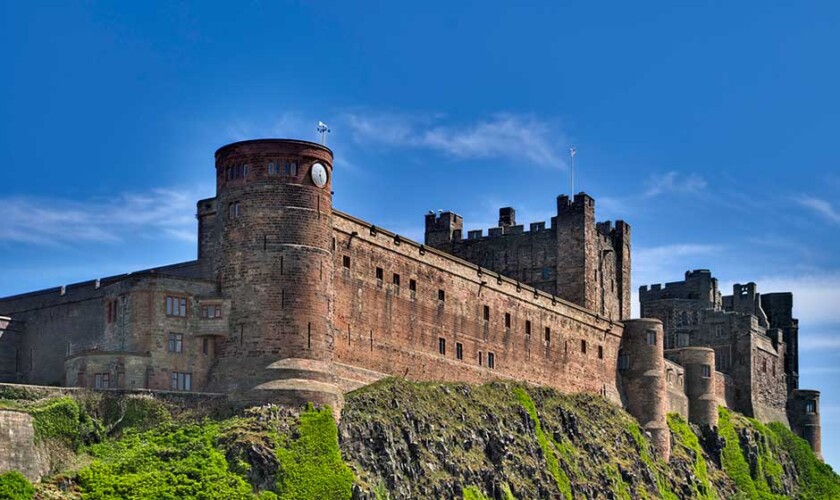Castello di Bamburgh nel tour dei castelli inglesi