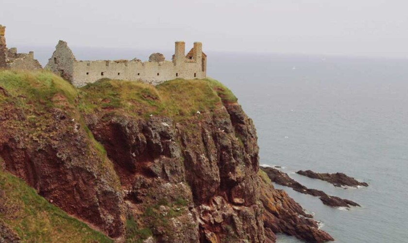 Castello di Dunnottar sulla scogliera