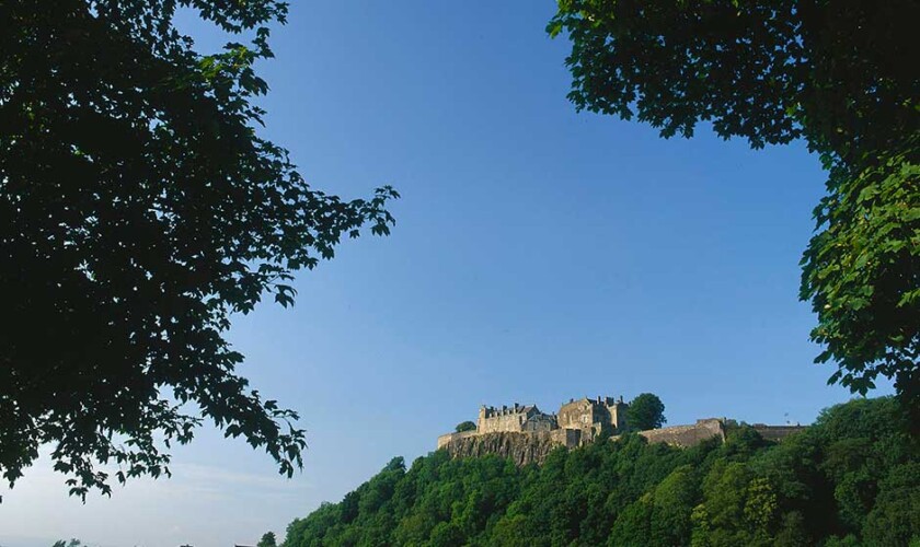 Castello di Stirling durante il tour