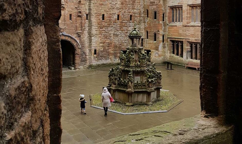Cortile centrale del Palazzo di Linlithgow