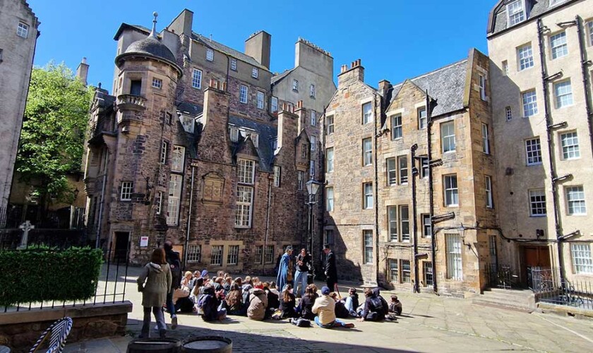 Free tour di Edimburgo al Museo degli Scrittori