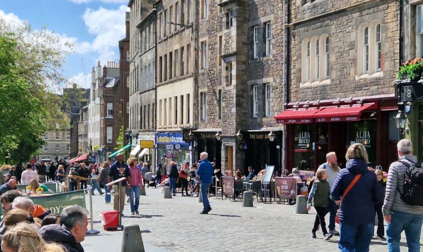 Free tour con visita al Grassmarket di Edimburgo