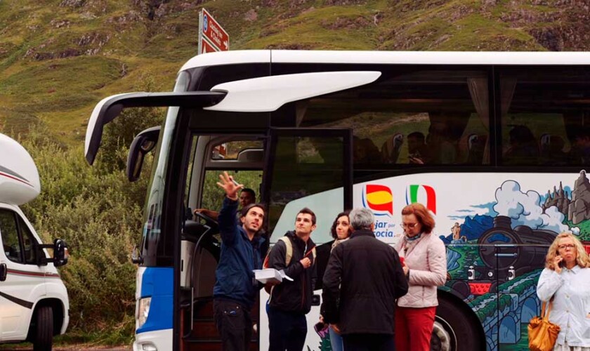 Guida durante il tour del Lago Ness