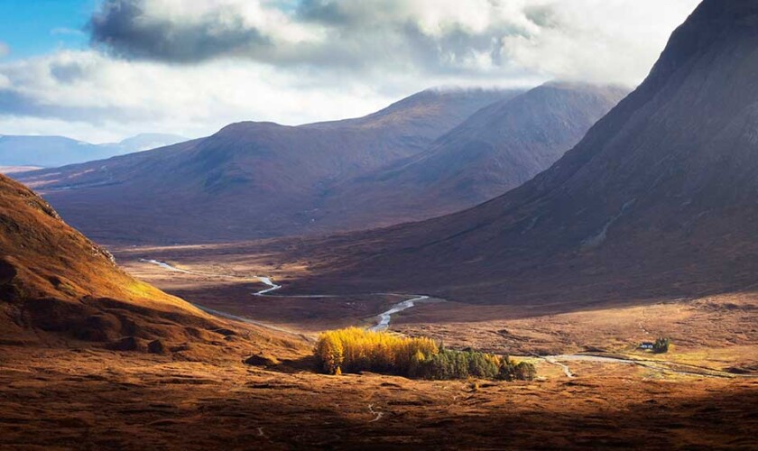 Highlands scozzesi durante il tour