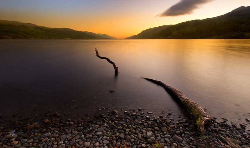 Il Lago Ness dalla sponda sud