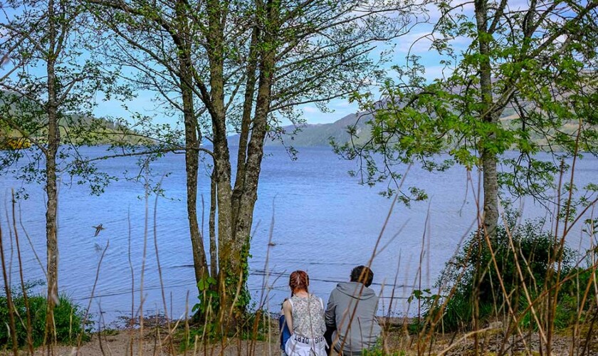 Il Lago Ness dalla sponda sud