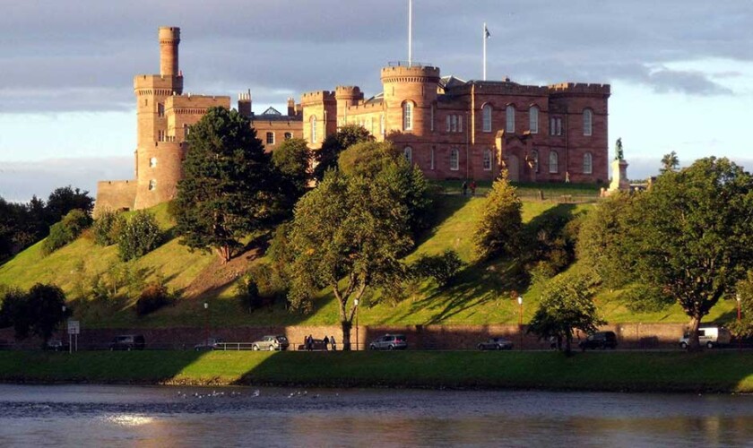 Inverness durante il tour del Lago Ness