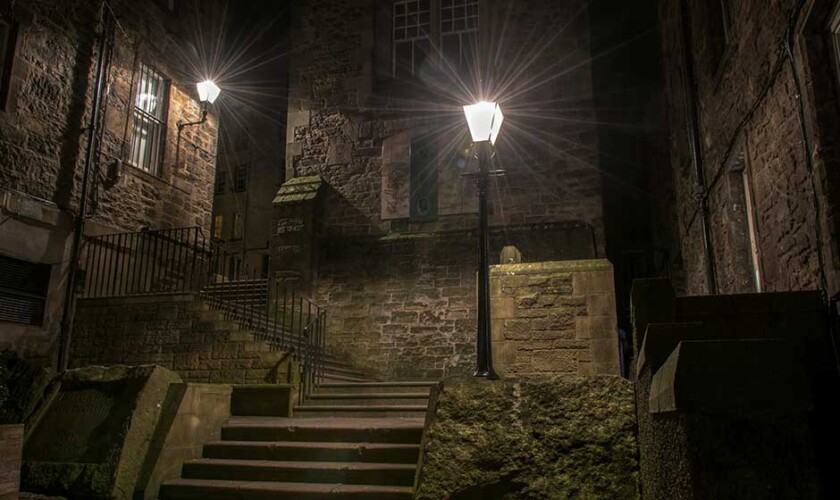 Old Town di Edimburgo nel free tour dei fantasmi