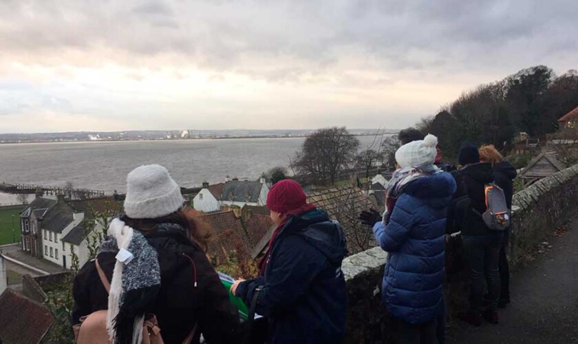 Passeggiata durante il tour di Outlander