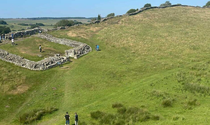 Passeggiata lungo il vallo