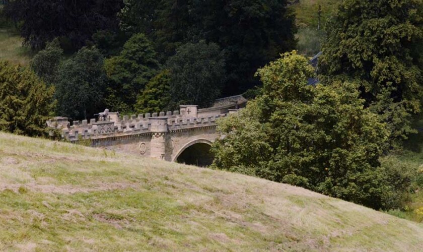 Ponte presso il Castello di Alnwick