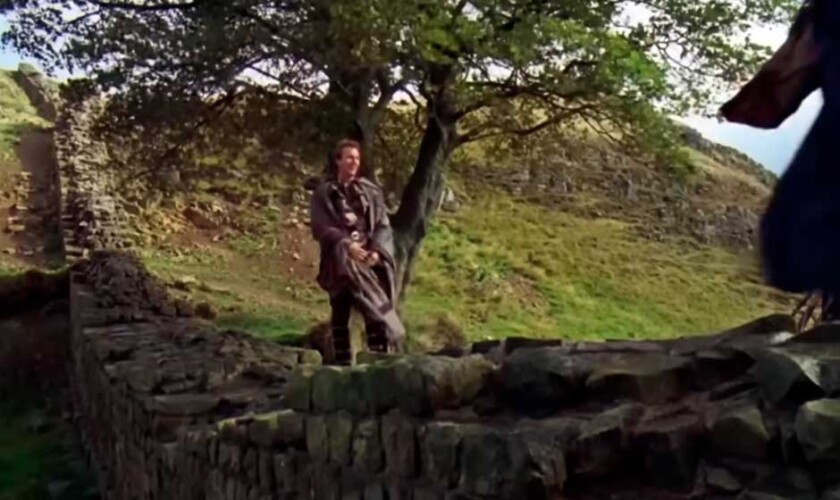 Scena di Robin Hood al Vallo di Adriano