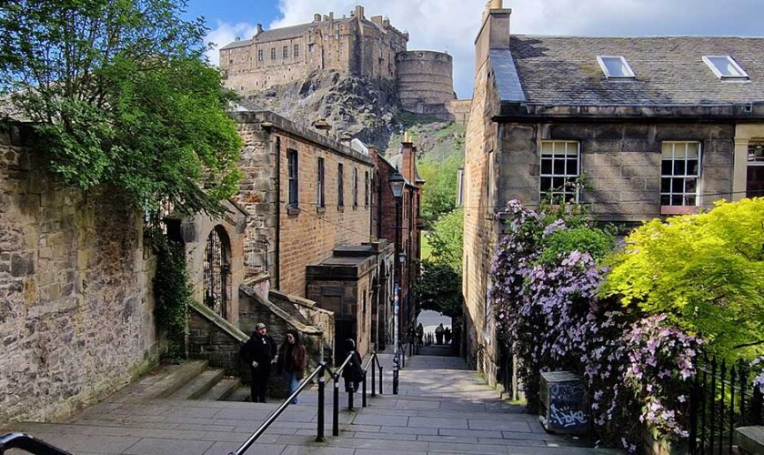 The Vennel nella visita guidata di Edimburgo