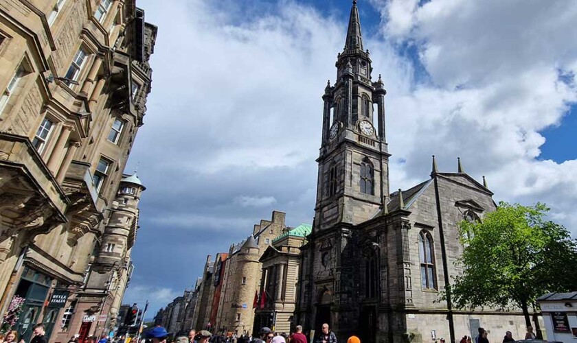 Tron Kirk nel Royal Mile di Edimburgo