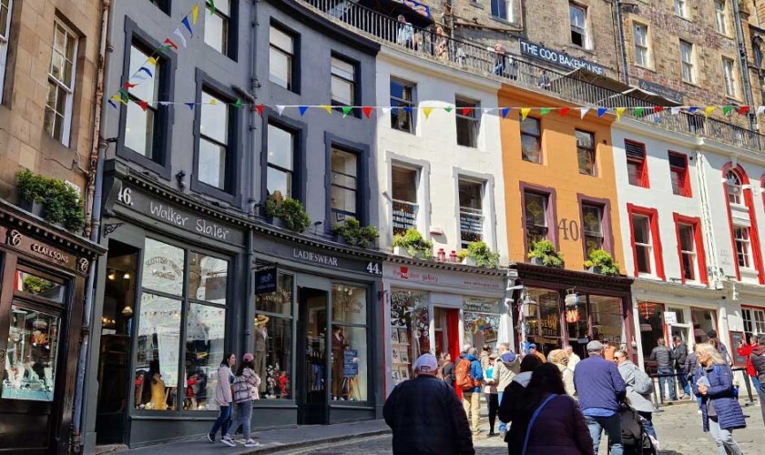 Victoria Terrace nel Free Tour di Edimburgo