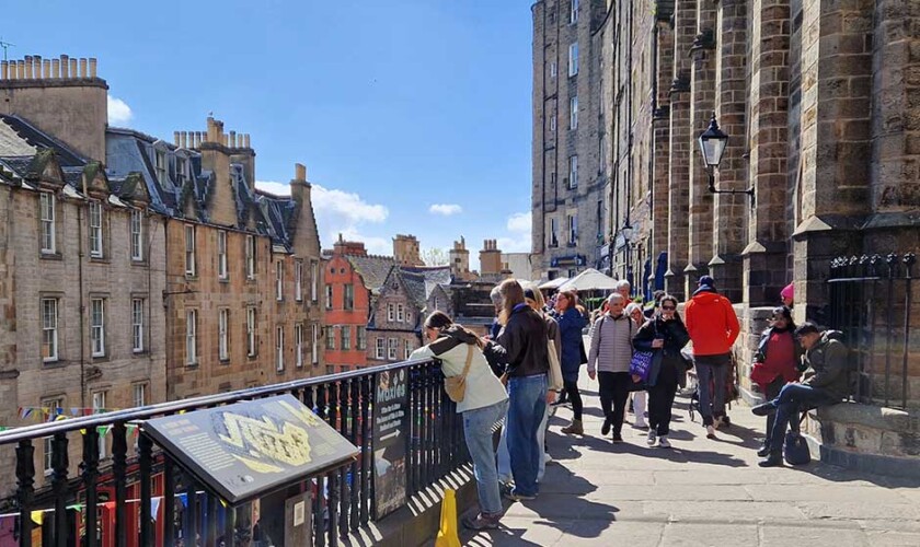 Victoria Terrace nel Free Tour di Edimburgo