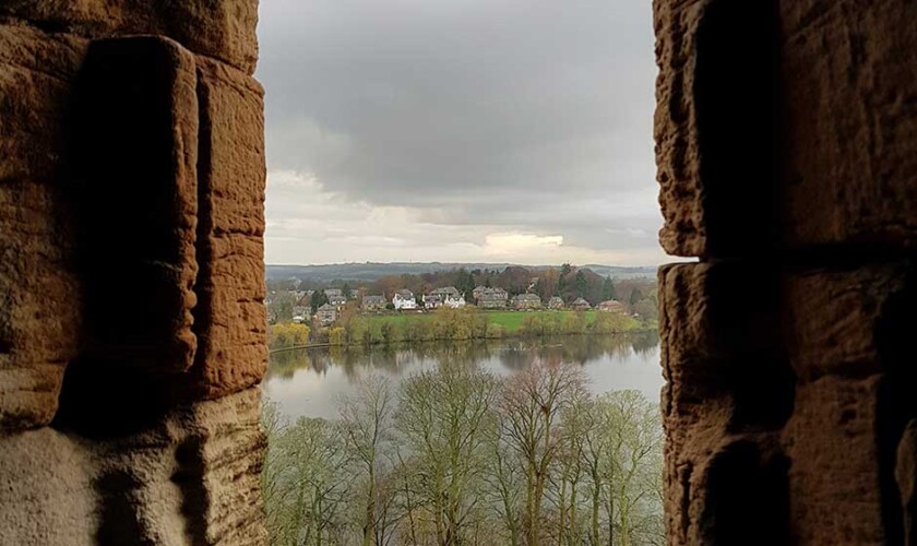 Vista del paese dal Palazzo di Linlithgow
