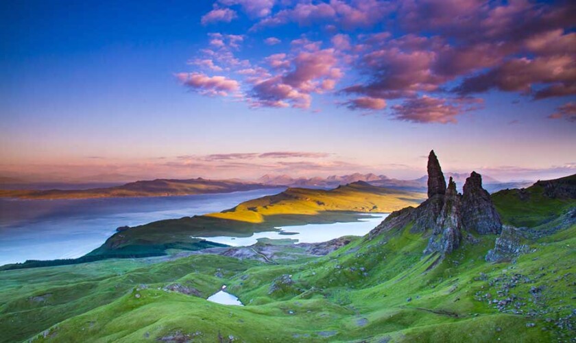 Vista dell'Isola di Skye