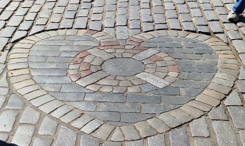 Cuore di Midlothian nel free tour di Edimburgo
